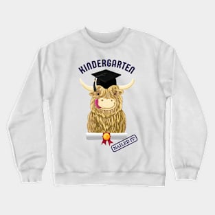 Scottish Highland Cow Kindergarten Nailed It! Crewneck Sweatshirt